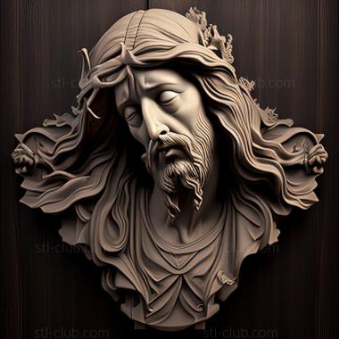 3D model st jesus (STL)